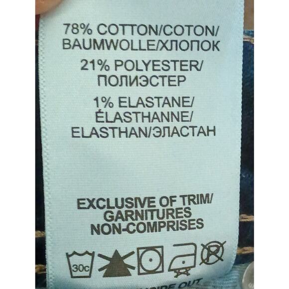 Silver Suki Mid Rise Slim Bootcut Embellished Pockets Cotton Stretch, Women 31 - Picture 7 of 7